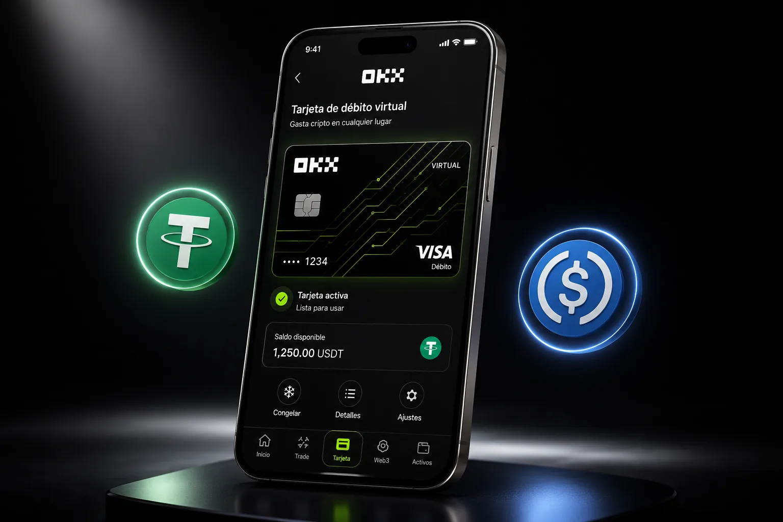 La Nueva Tarjeta Virtual de OKX llega a Venezuela
